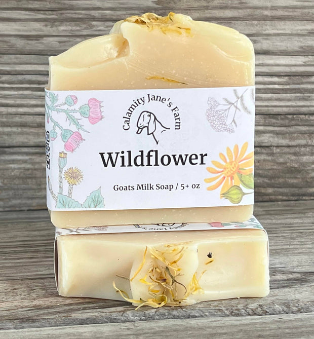 Wildflower Goat Milk + Tallow Soap