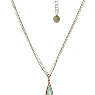 Amazonite Narrow Drop Necklace