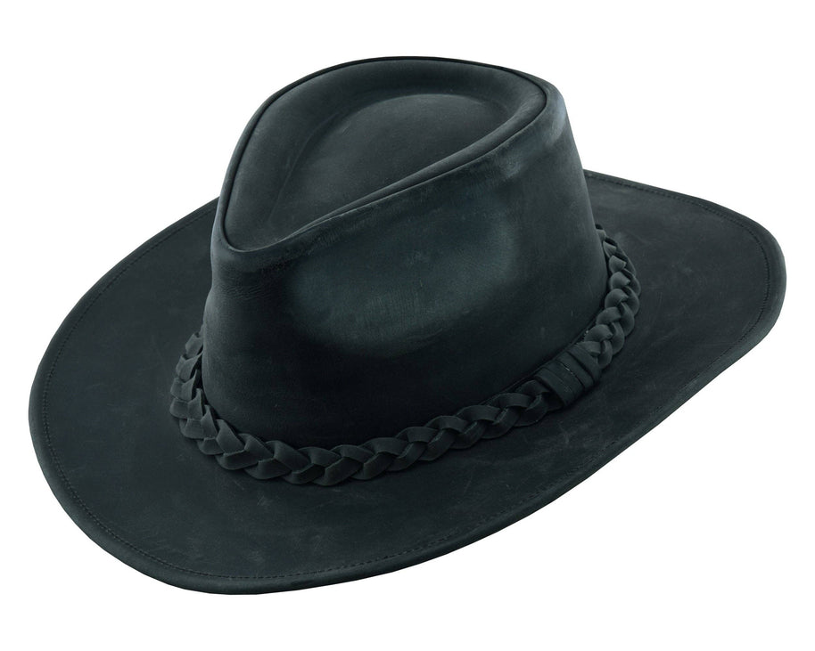 THUNDER Leather Cowboy Hat