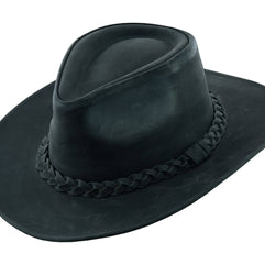 THUNDER Leather Cowboy Hat
