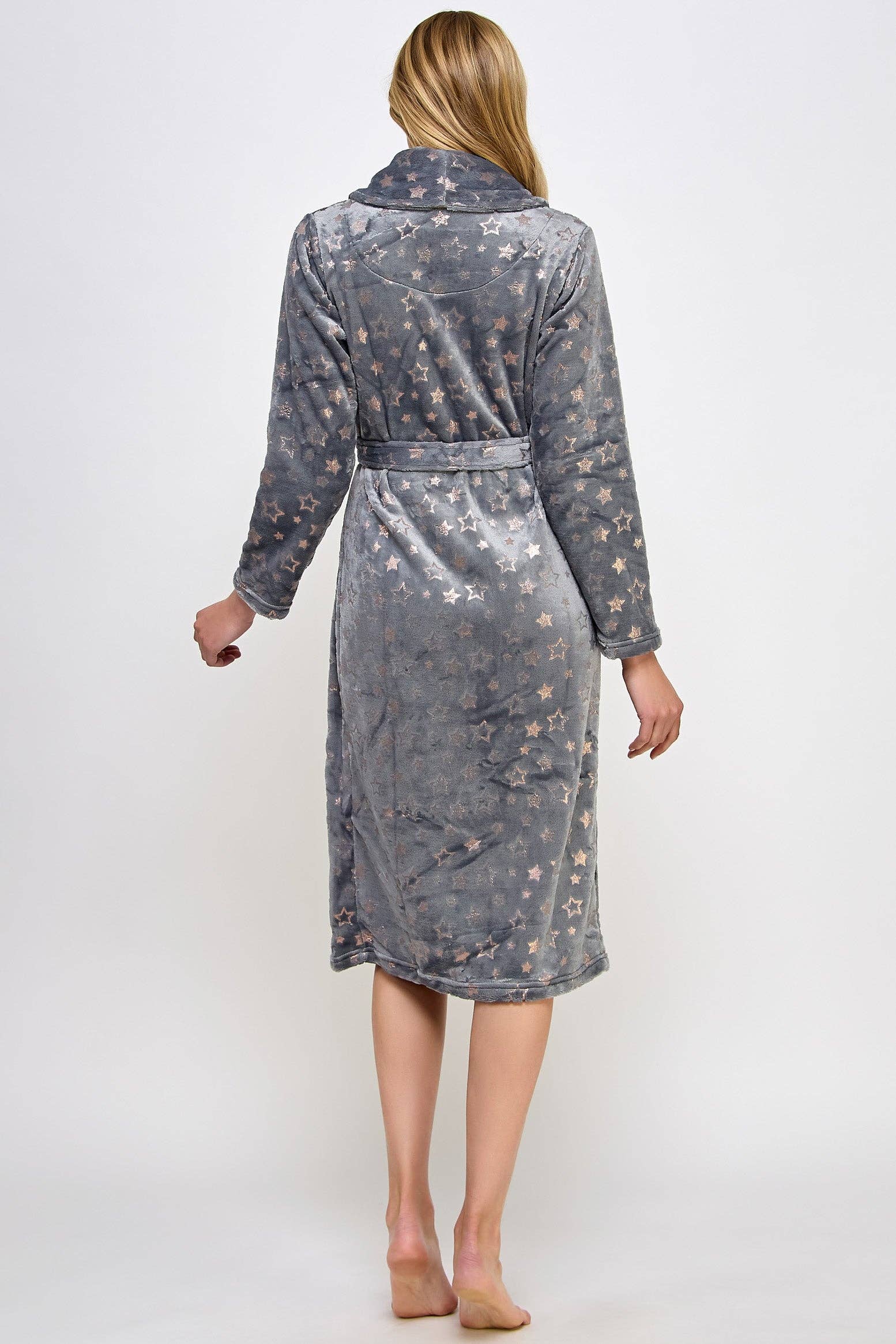 Estelle Metallic Star Robe