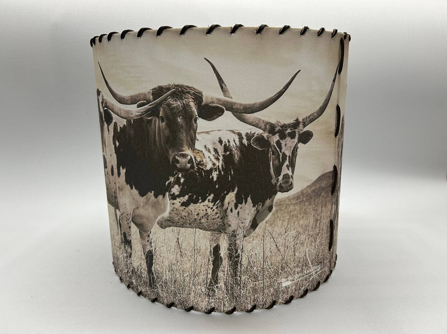 Lampshade Longhorn Trio, 14-inch