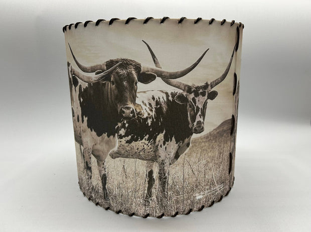 Lampshade Longhorn Trio, 8-inch