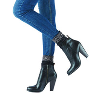 Roxy Rhinestone Knee Hi's