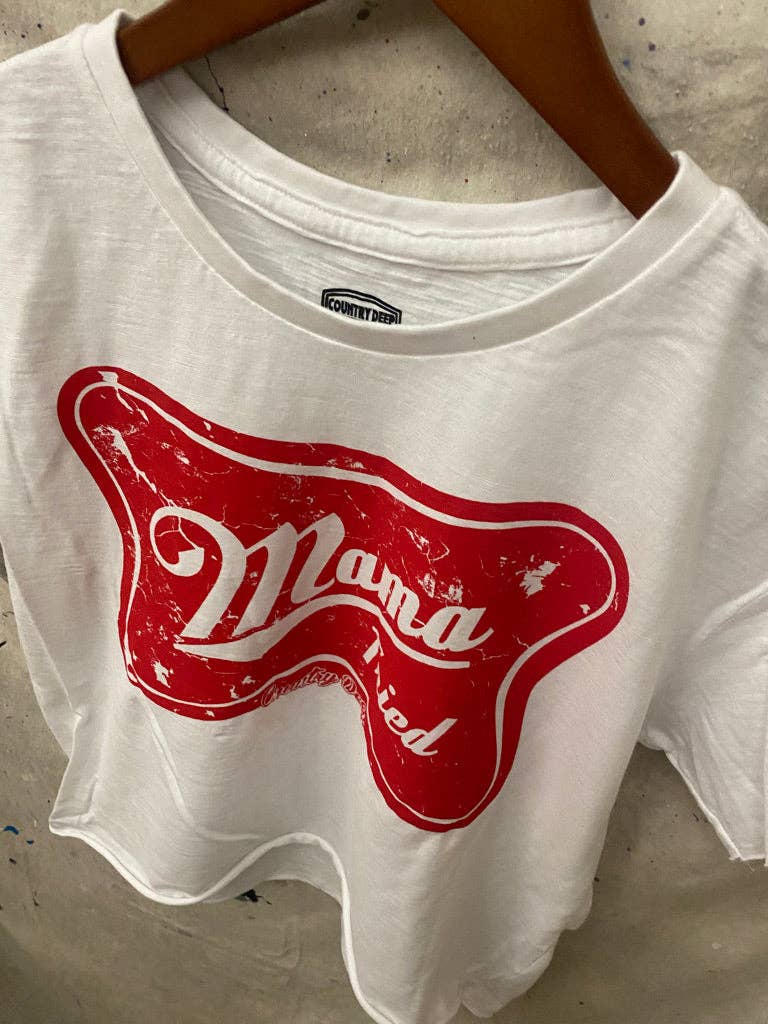Mama Tried Regular Cropped Tee