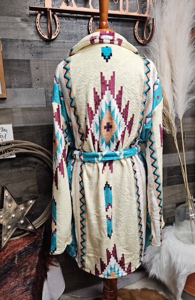 Taos Aztec Women's Bath Robe