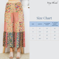 4-Tier Patchwork Pants