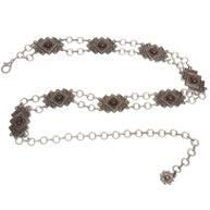 Navajo-Style Concho Chain Belt