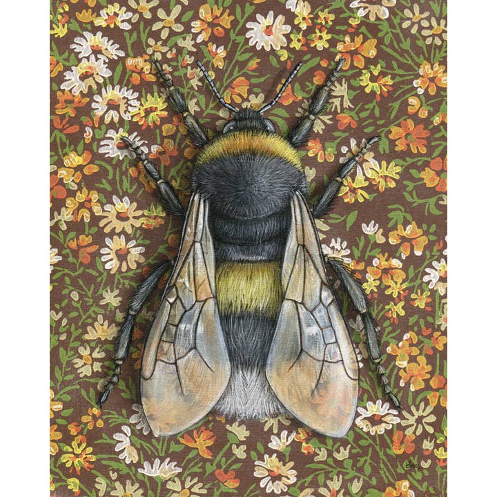 Bumblebee Brown Fine Art Print