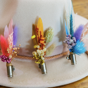 The Mini Pinny - Mini bullet casing hat pin