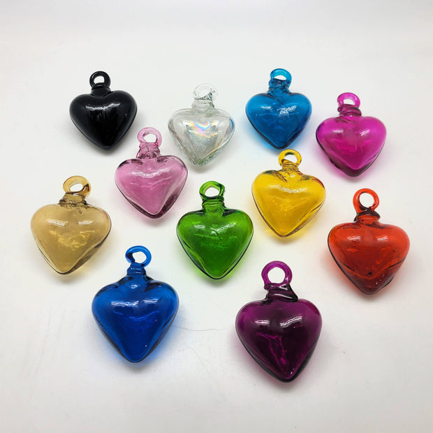 Small Handblown Glass Heart