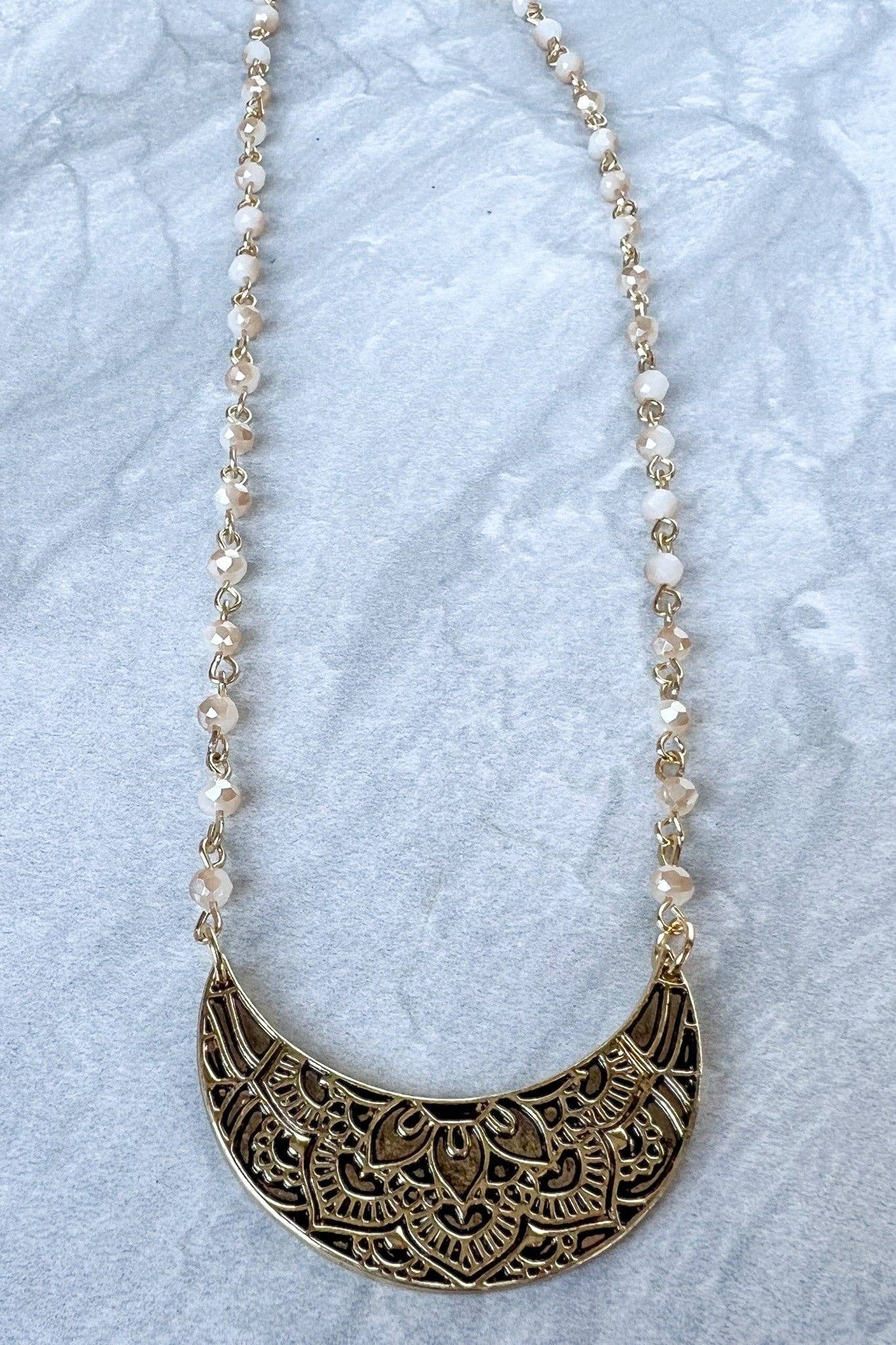 Wonder Woman Necklace in Gold