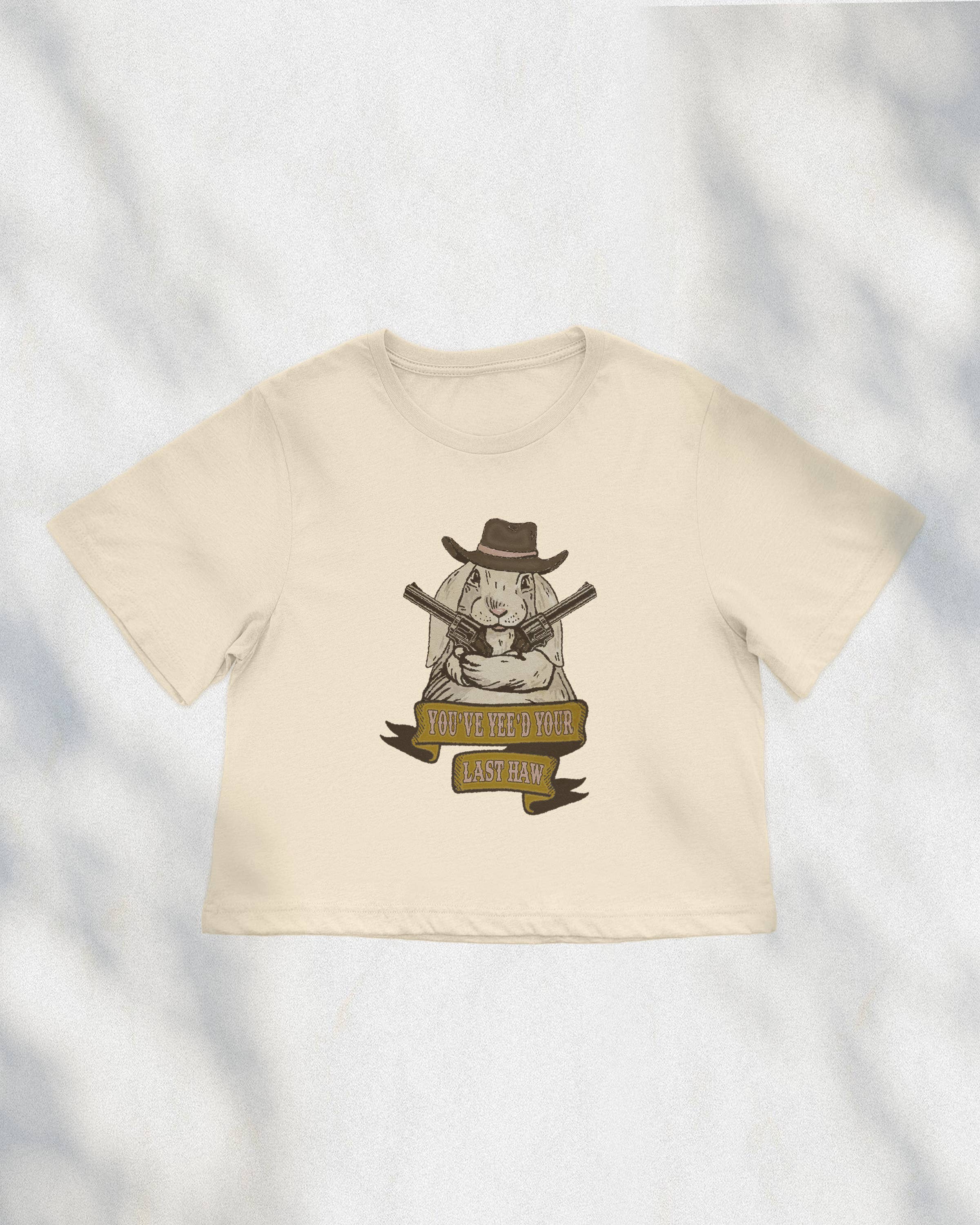 Bunny Cowgirl Boxy Crop Top