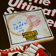 WAFFLE HOUSE-INSPIRED USED NAPKIN COASTER