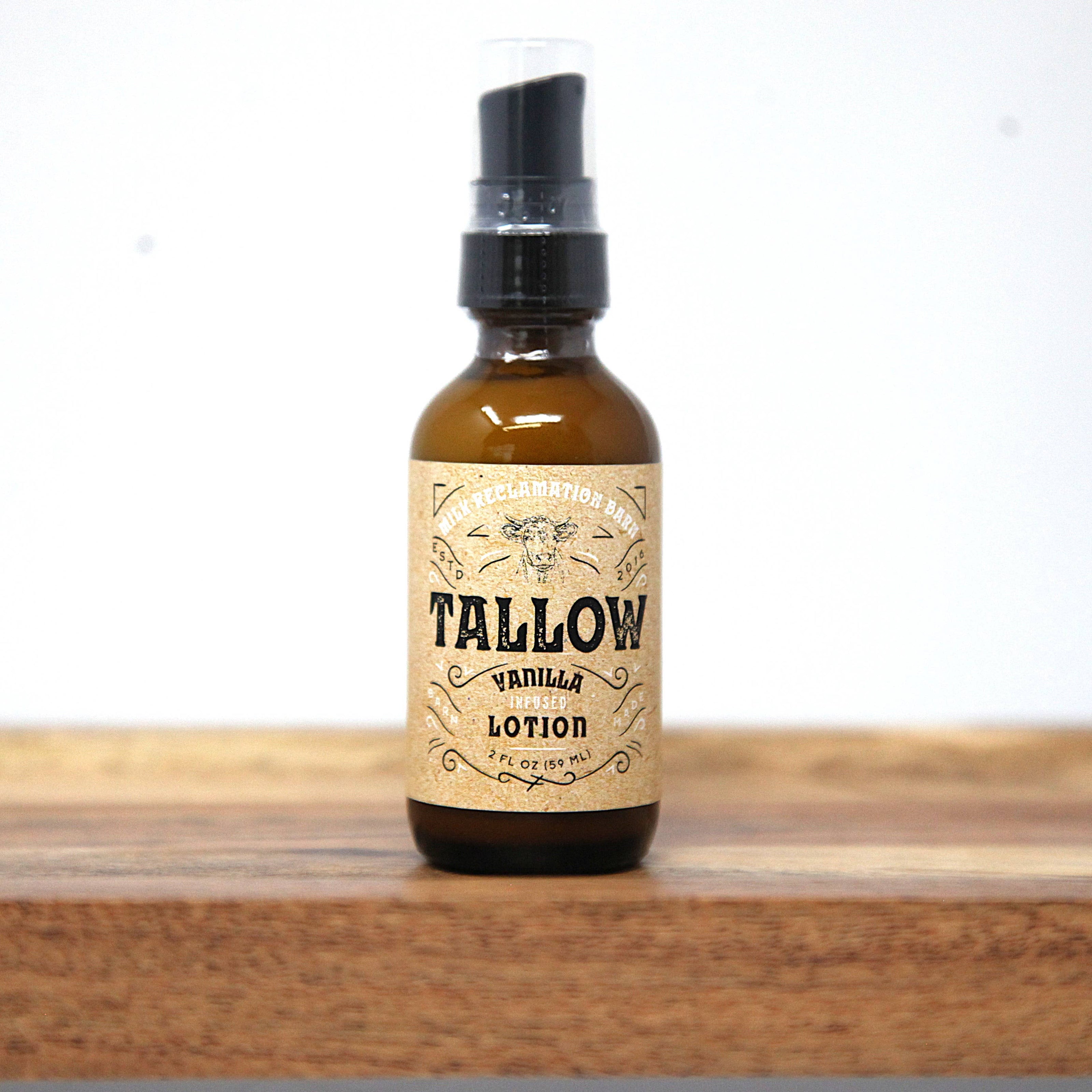 Tallow Lotion - 2 oz. Travel Bottle