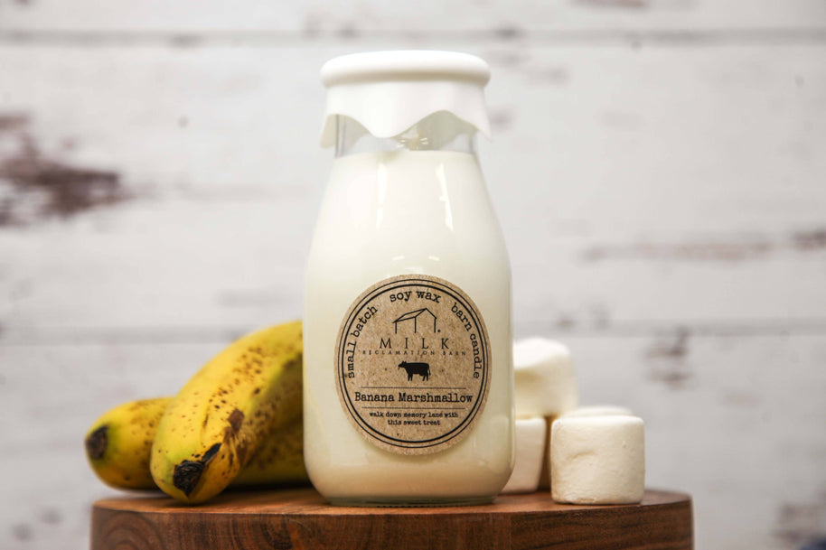 Milk Bottle Candle 13 oz