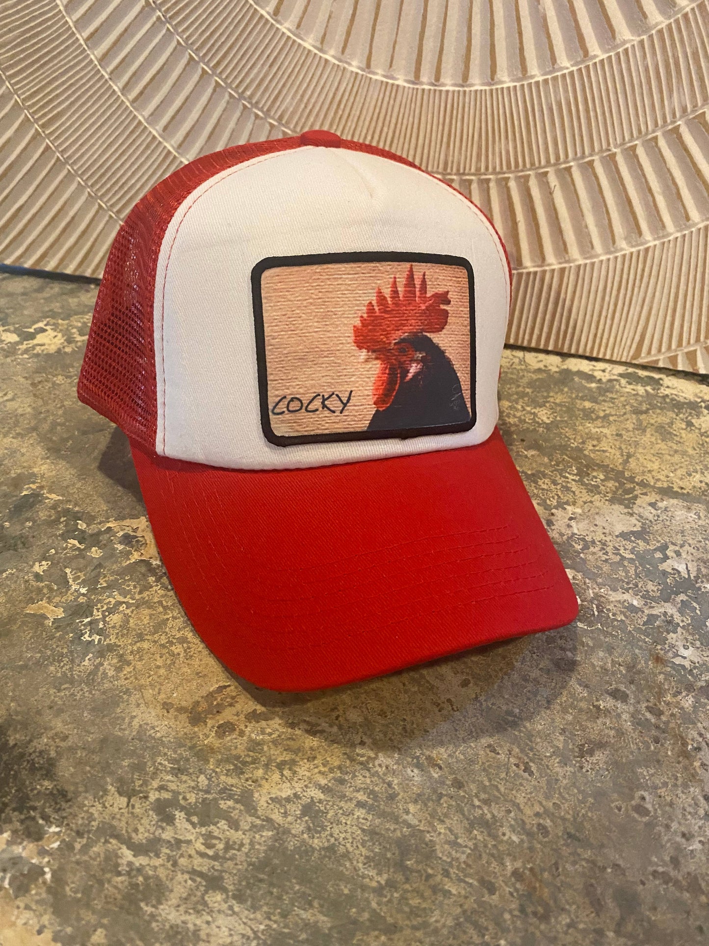 Cocky Rooster Hat: multiple colors