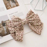 Three Layer Hair Bow