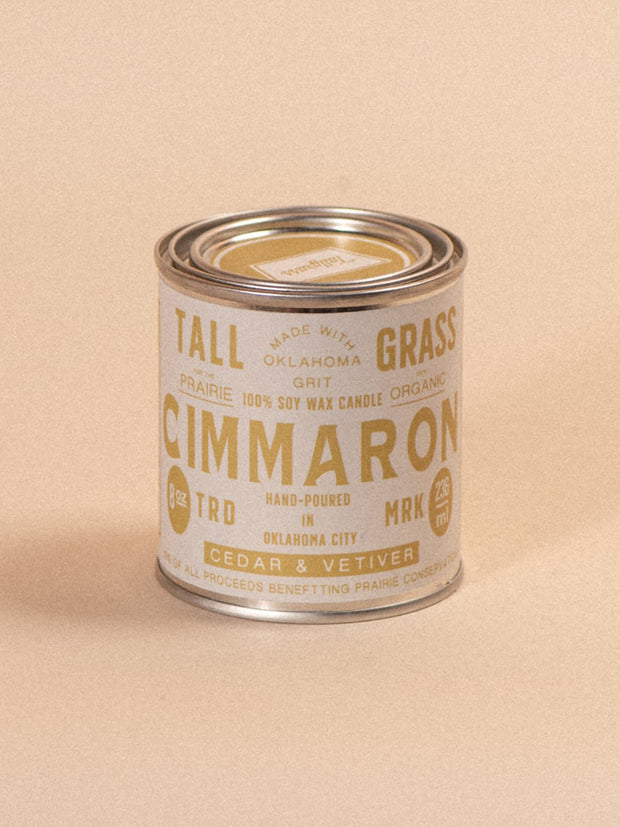 Cimmaron: Cedar + Vetiver Soy Wax Candle