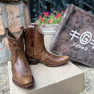 Corral Circle G Honey Short Boots