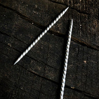 Cowboy Toothpick - Handmade Hat Pin