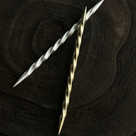 Cowboy Toothpick - Handmade Hat Pin