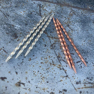 Cowboy Toothpick - Handmade Hat Pin