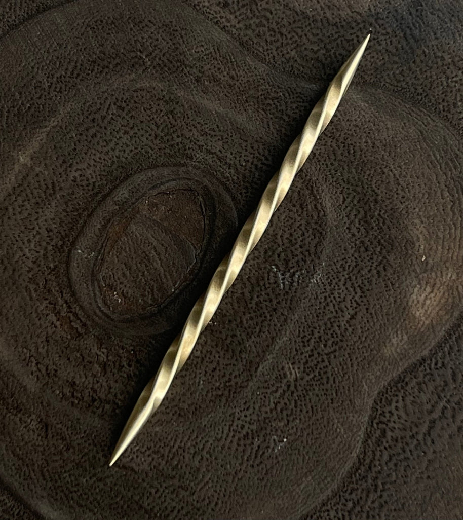 Cowboy Toothpick - Handmade Hat Pin