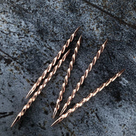 Cowboy Toothpick - Handmade Hat Pin