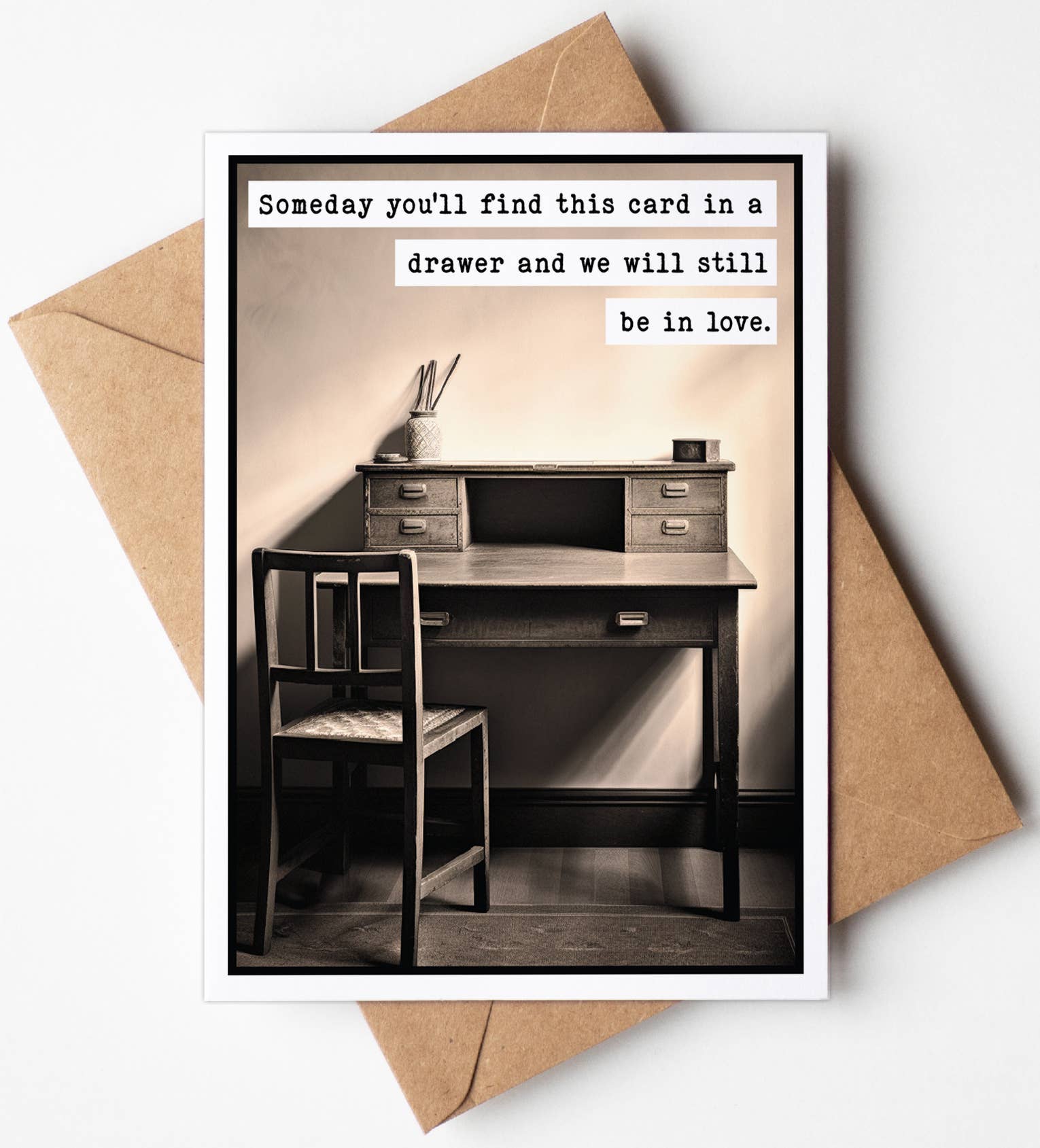 Card in a Drawer Valentine Card