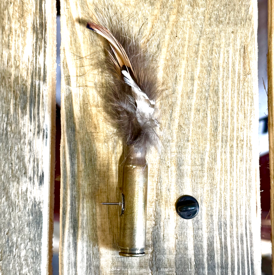 Feather Pin Bullet Casing