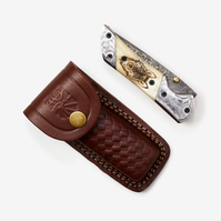 Titan American Eagle - White Wolf Damascus folding / EDC/