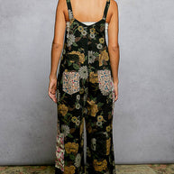 Vintage Washed Denim Overalls