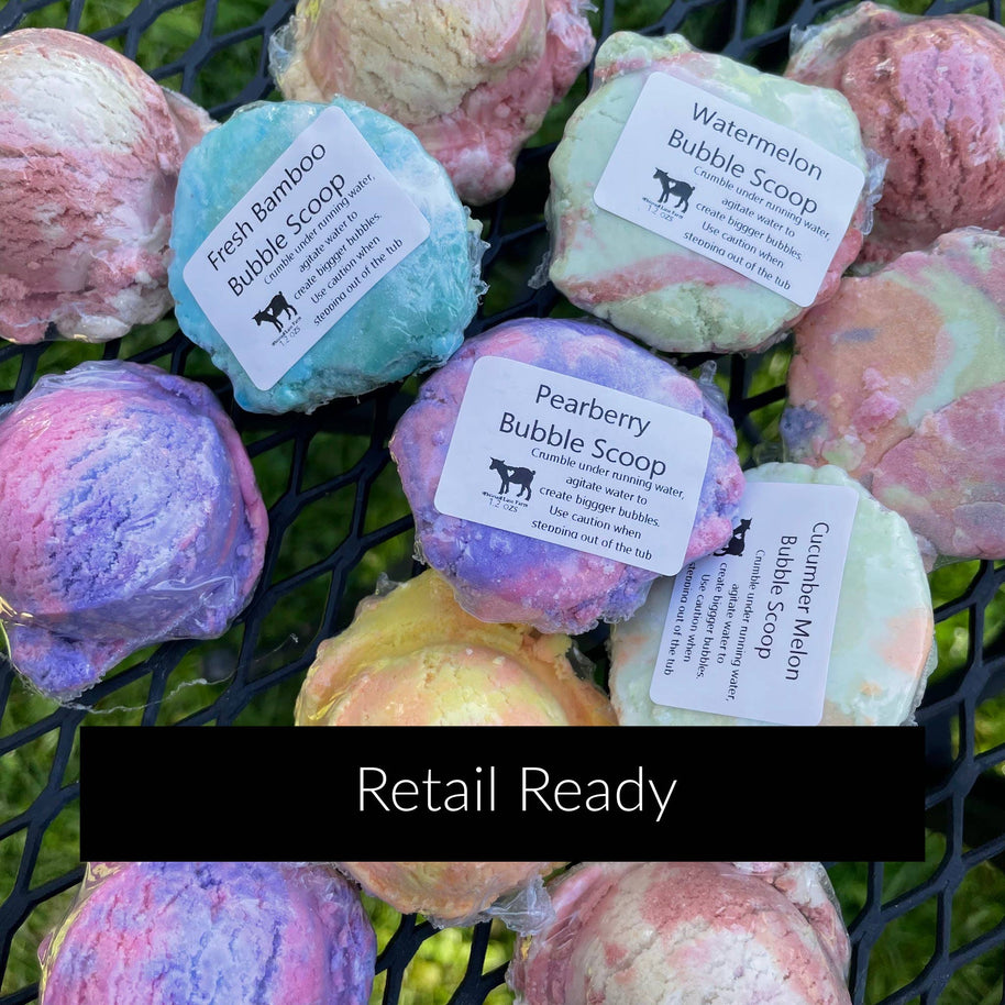 Bubble Scoops Solid Bubble Bath, Lavender Mint