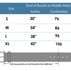 Heart Buckle Vintage Leather Belt