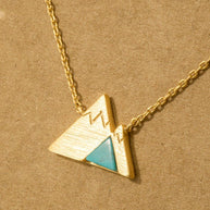 Stone Mountain Pendant Necklace