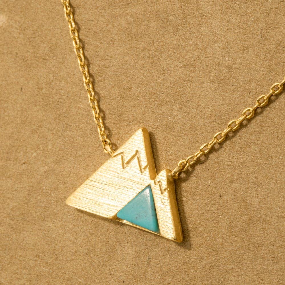 Stone Mountain Pendant Necklace