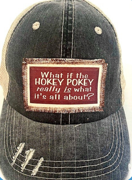 Hokey Pokey Distressed Baseball Hat