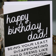 Happy Birthday Dad Greeting Card