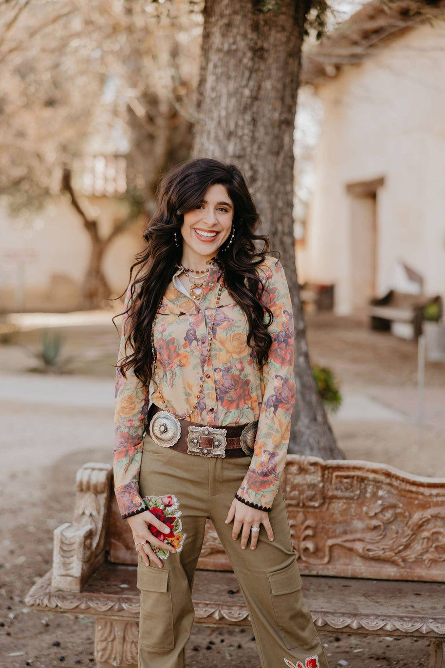 Dona Isabella Button Up