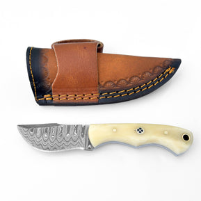 Titan Arctic EDC Damascus Knife