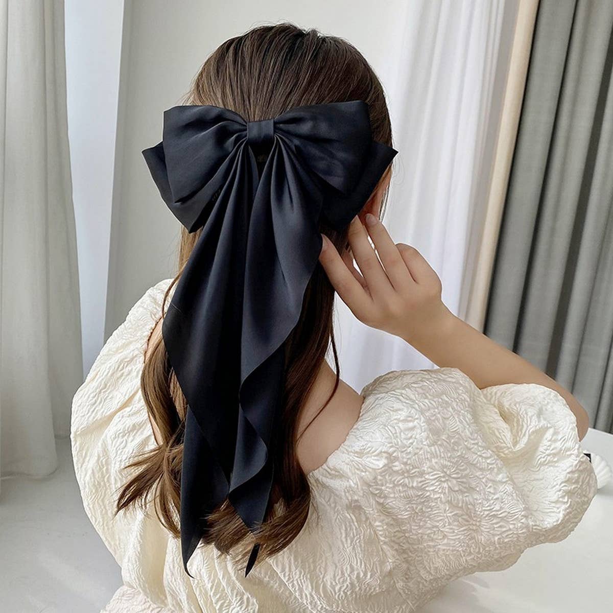 Big Bow Hair Clip: Several Colors