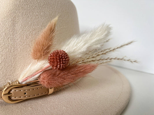 Hat Accent  Mauve Billy Ball