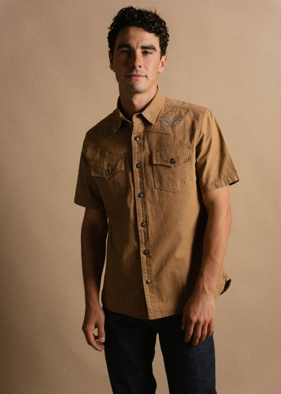 Sapa Embroidered Men's Shirt