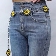 Flower Concho Belt