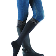 Roxy Rhinestone Knee Hi's