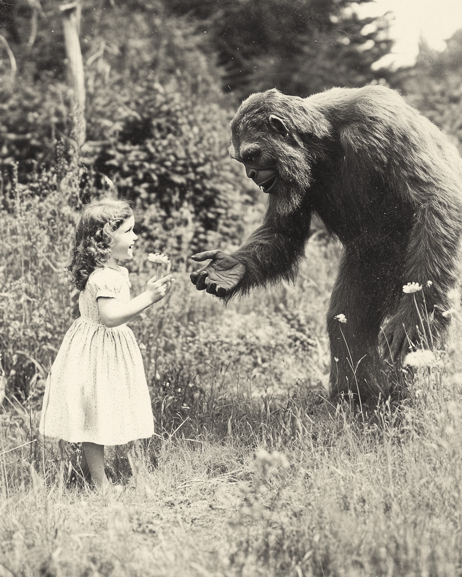 Gift for Bigfoot Art Print