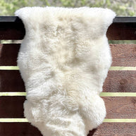 RODEO Genuine Sheepskin Rug – Premium Shearling Decor: Beige