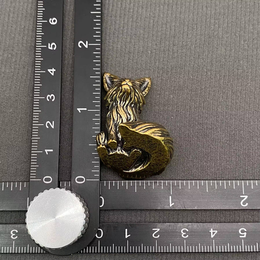 Brass Little Fox