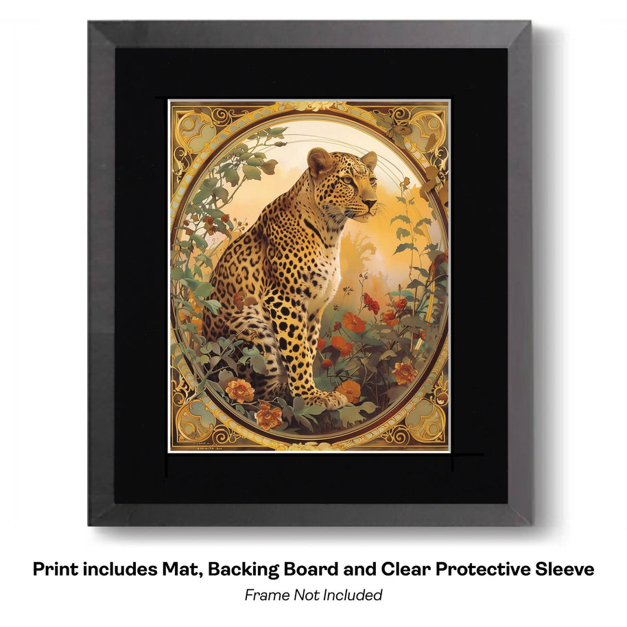 - Animal Kingdom Wall Art Prints in Art Nouveau Print
